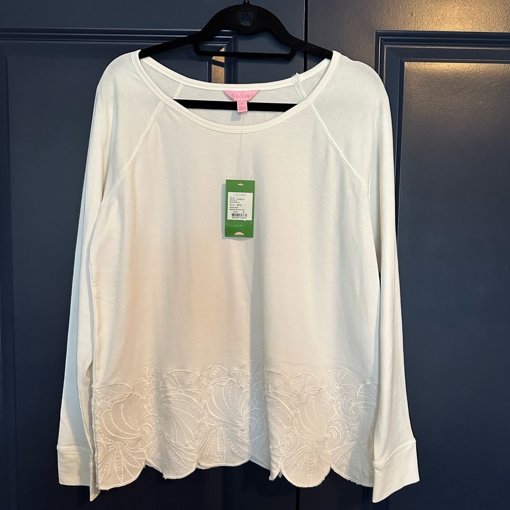 *NWT* Lilly Pulitzer Sandy Popover Top (Size M)